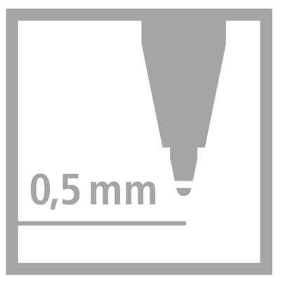 Stabilo | Worker+ | Roller Ball Pen | 0.5 mm | Green
