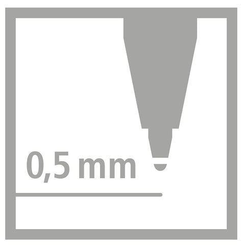Stabilo | Worker+ | Roller Ball Pen | 0.5 mm | Green