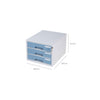 Sysmax | System Color File Cabinet | 3 Drawers | Grey