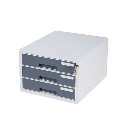 Sysmax | System Color File Cabinet | 3 Drawers | Grey