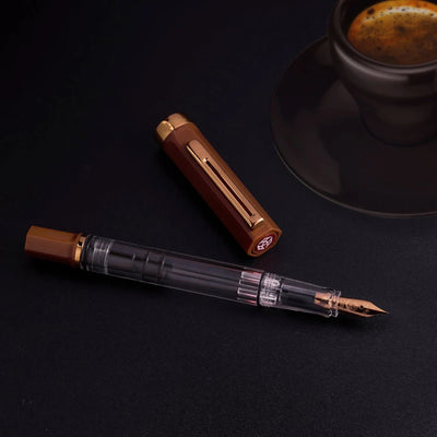 Twsbi Eco Espresso Bronze Fountain Pen - penpencilink