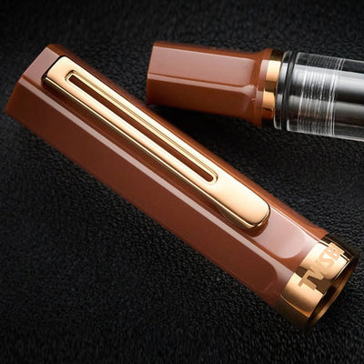 Twsbi Eco Espresso Bronze Fountain Pen - penpencilink