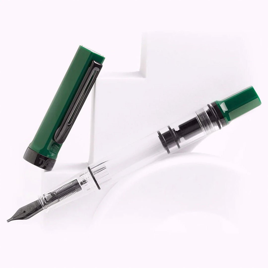 TWSBI | Fountain Pen | Eco | Irish Green with Onyx - penpencilink