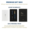 Ystudio | Fountain Pen | Blue Hexogon | Classic Revolve | Brass Body | Medium Nib