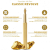 Ystudio | Fountain Pen | Brass Hexogon | Classic Revolve | Brass Body | Medium Nib