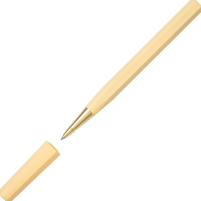 Ystudio | Glamour Evolve | Sustainable |  Rollerball Pen | Dawn Yellow
