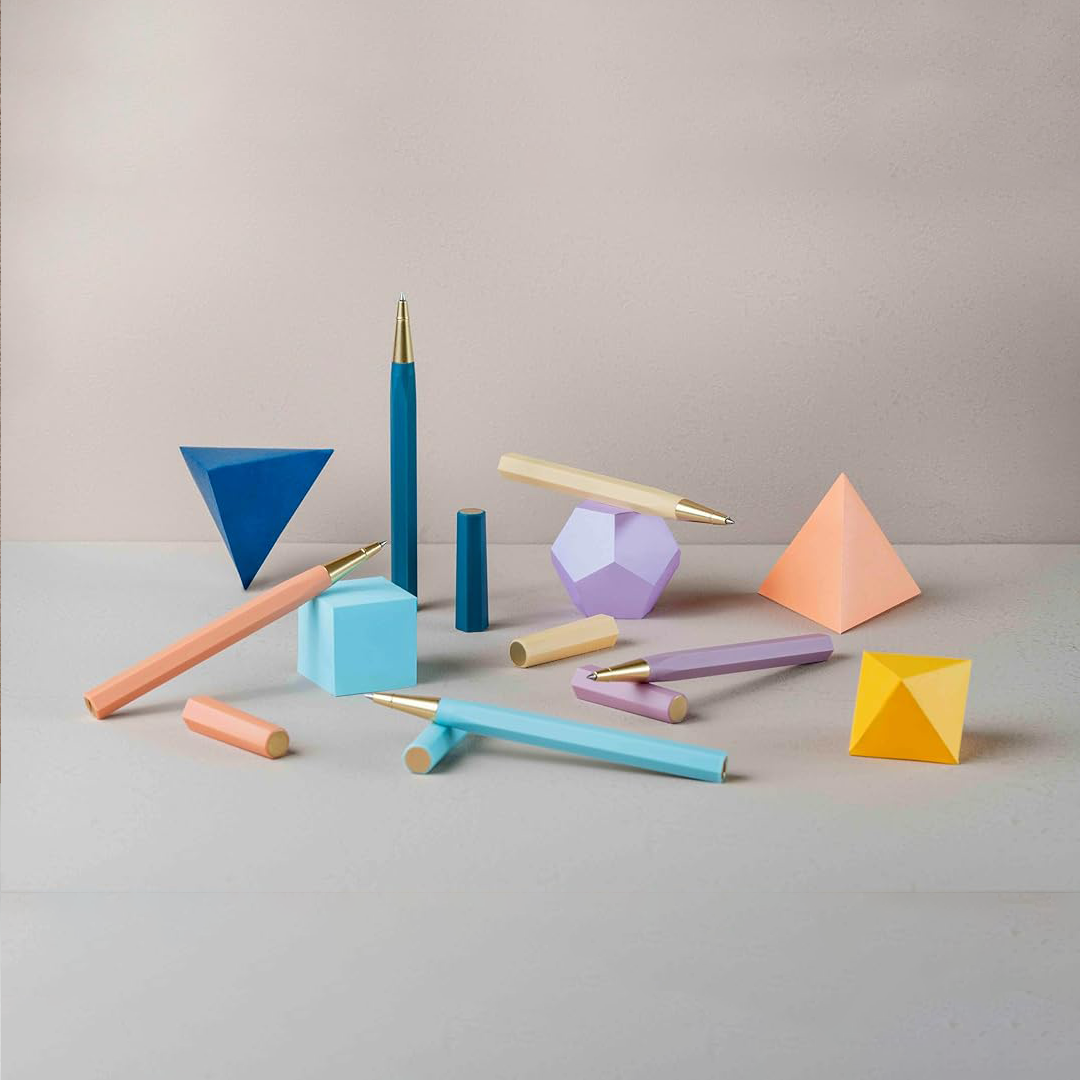 Ystudio | Glamour Evolve | Sustainable |  Rollerball Pen | Dawn Yellow