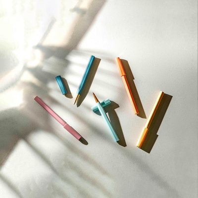 Ystudio | Glamour Evolve | Sustainable |  Rollerball Pen | Dawn Yellow