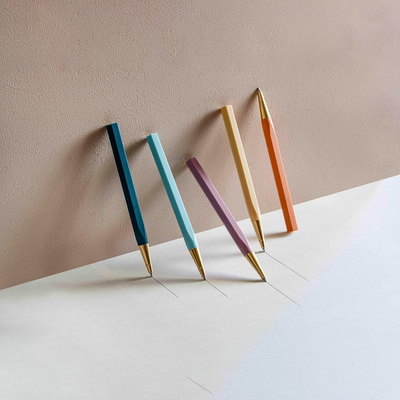 Ystudio | Glamour Evolve | Sustainable |  Rollerball Pen | Sea Indigo