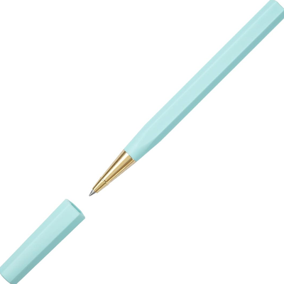 Ystudio | Glamour Evolve | Sustainable |  Rollerball Pen | Sky Blue