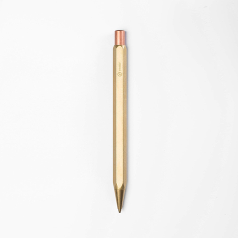 Ystudio | Mechanical Pencil | 0.7mm | Classic Revolve | Brass