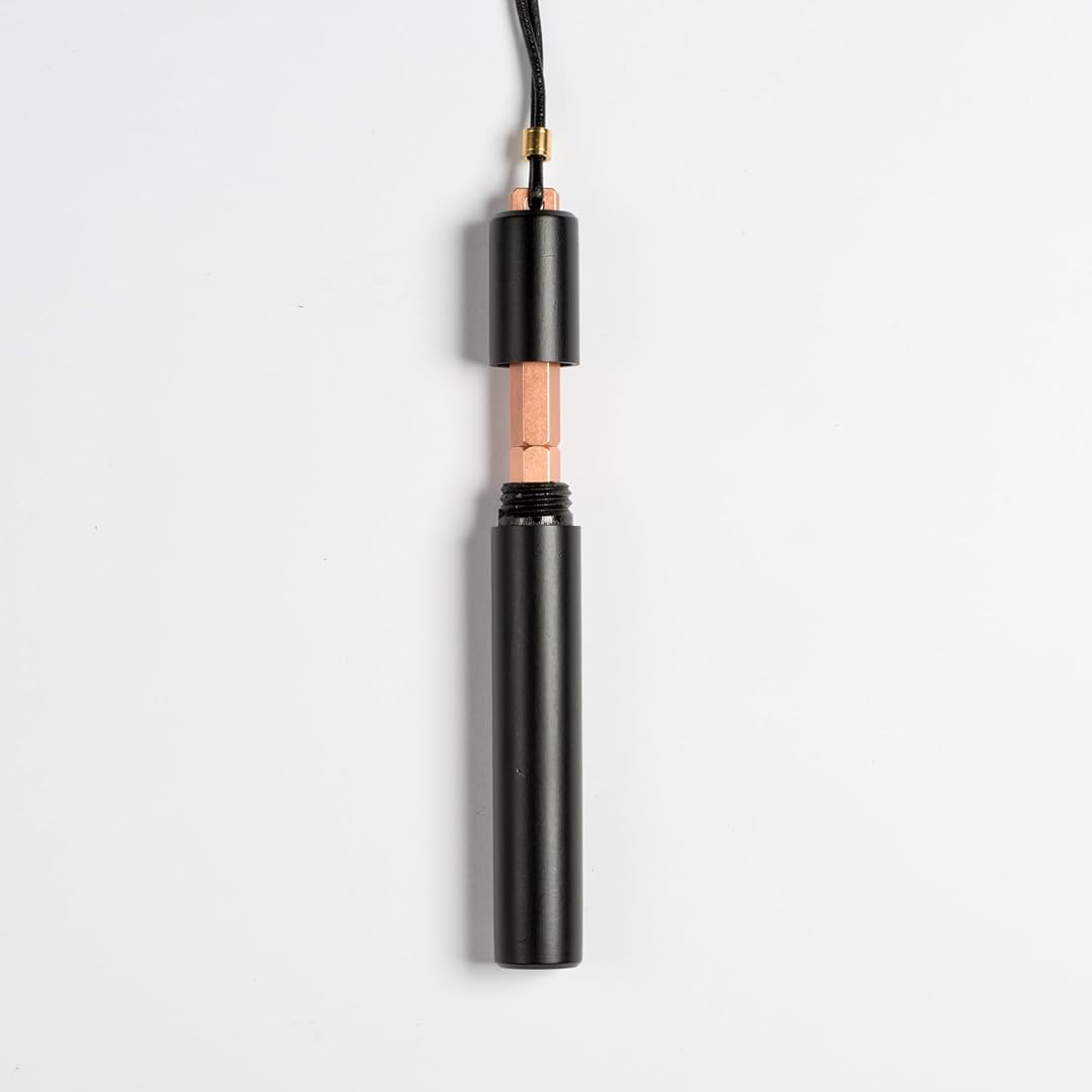 Ystudio | Portable Fountain Ink Pen | Metal Copper Body | Fine Nib with Gold Plating | Classic Revolve Series