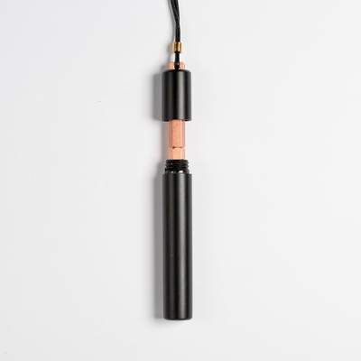 Ystudio | Portable Fountain Ink Pen | Metal Copper Body | Fine Nib with Gold Plating | Classic Revolve Series