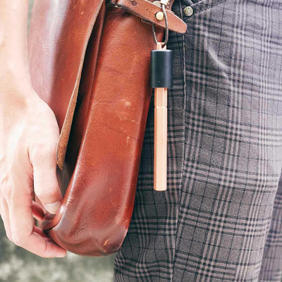 Ystudio | Portable Fountain Ink Pen | Metal Copper Body | Fine Nib with Gold Plating | Classic Revolve Series