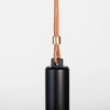 Ystudio | Portable Fountain Pen | Black Metal | Brass Body | Medium Nib | Classic Revolve Series