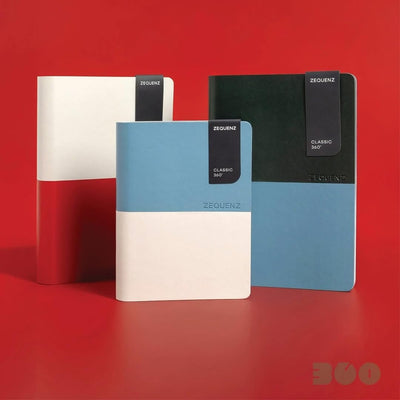 Zequenz A6 Ruled Notebook – Alpine Sunset | 200 Sheets, 70 GSM | Soft Cover, 360Â° Flexible Binding |Handmade| Ideal for Journaling & Note - Taking |Basic+ Series - penpencilink