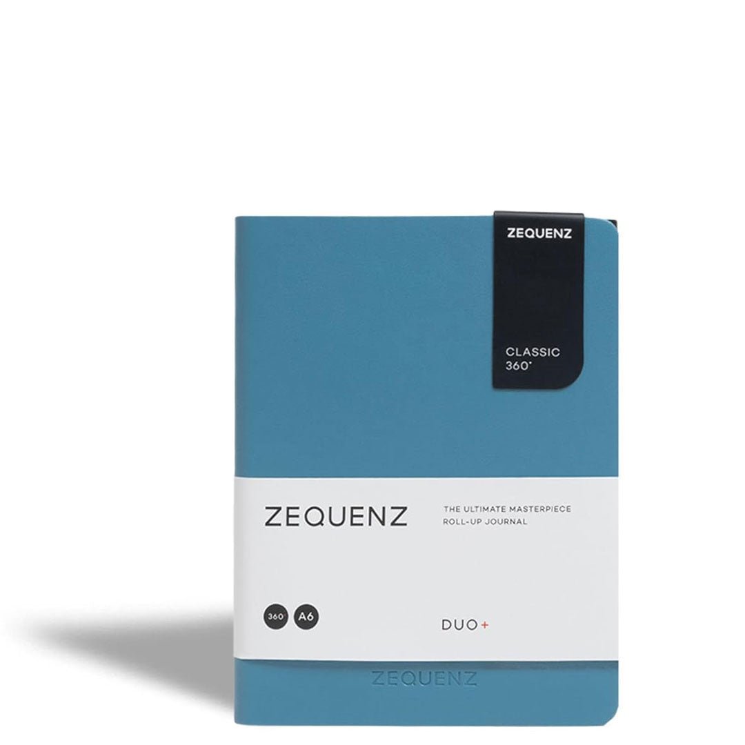 Zequenz DUO+ A6 Ruled and Blank Notebook – Arctic Sky - penpencilink