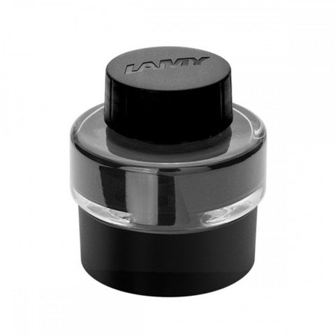 Lamy T51 Black Premium Fountain Pen Ink, 30ml Ink Pot With Blotting Paper Roll