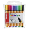 Stabilo | Point 88 | Fineliner | Mini Assorted Colors | Pack Of 12