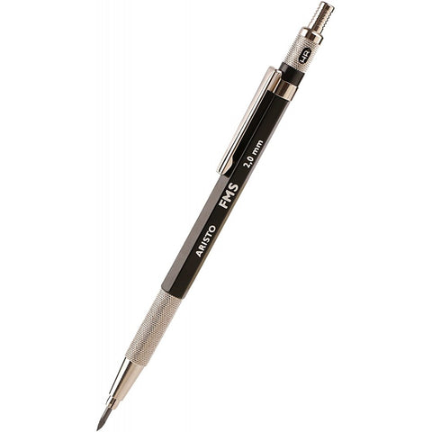 Aristo | Mechanical Pencil | Black 2.0mm with 6 HB Leads