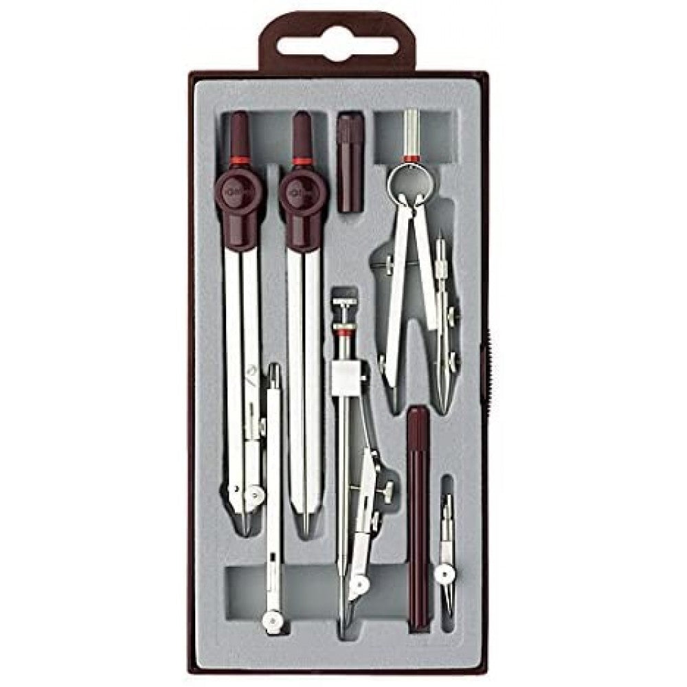 Rotring Centro Universal 8 pieces Compass Set for technical drawing and interior, architectural and engineering.