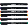 Aristo | Pigment Liner | 0.05, 0.1, 0.2, 0.3, 0.5, 0.8mm | Set of 6 pens