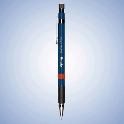 Rotring Visumax 0.7mm Mechanical Pencil, 2B Lead, Blue Barrel - Pack of 12