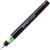 Rotring 0.8 mm Isograph Technical Drawing Ink Pen, Chrome Plated Tip, Colour Coded Barrel, Labelled ScrewOn Cap, Metal Clip