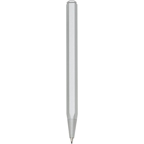 Worther Slight Silver Mechanical Pencil Natural Aluminium Ergonomic Design Made with Hexagonal Profile and No Need to Sharpen.