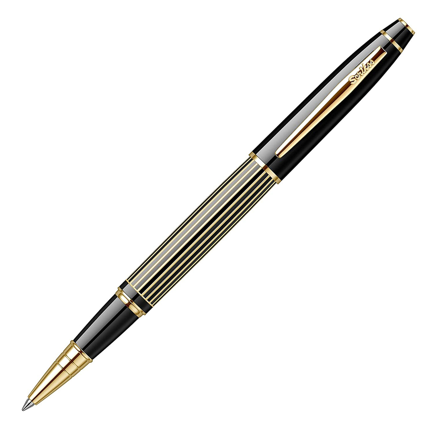 Scrikss | Noble 35L | Rollerball Pen | Black GT