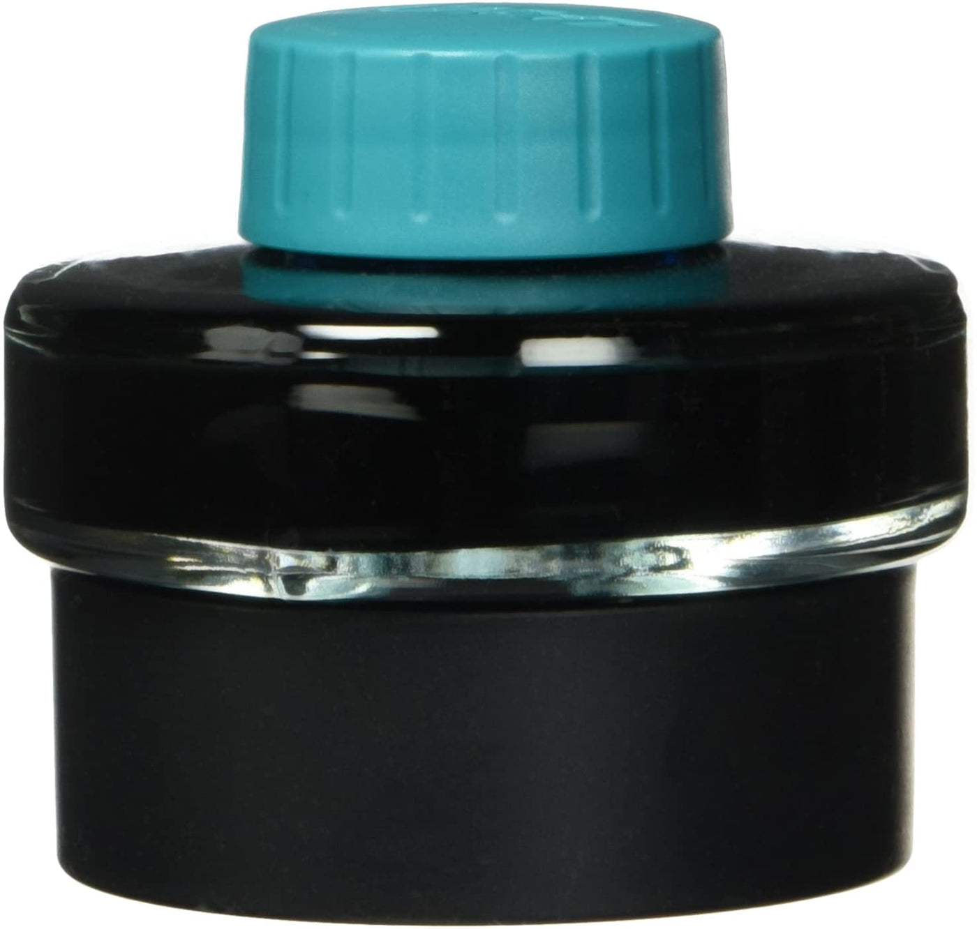 Lamy T52 Turquoise Premium Fountain Pen Ink, 50ml Ink Pot With Blotting Paper Roll