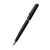 Cleo Skribent | Classic | Fountain Ink Pen | 14K Gold Medium Nib | Black Body of Precious Resin