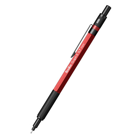 Scrikss | Graph-X | Mechanical Pencil | Metallic Red-0.7mm