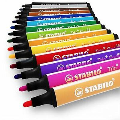 Stabilo | Trio Scribbi | Set of 8 Assorted Colours