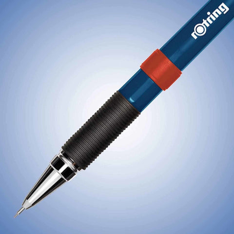 Rotring Visumax 0.5mm Mechanical Pencil, 2B Lead, Blue Barrel - Pack of 12