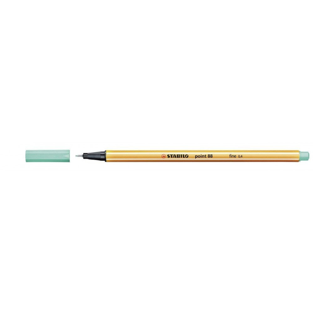 Stabilo | Point 88 | Fineliner | Ice Green | Pack Of 10