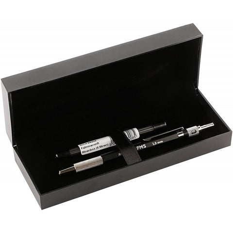 Aristo | Mechanical Pencil | Black 2.0mm with 6 HB Leads