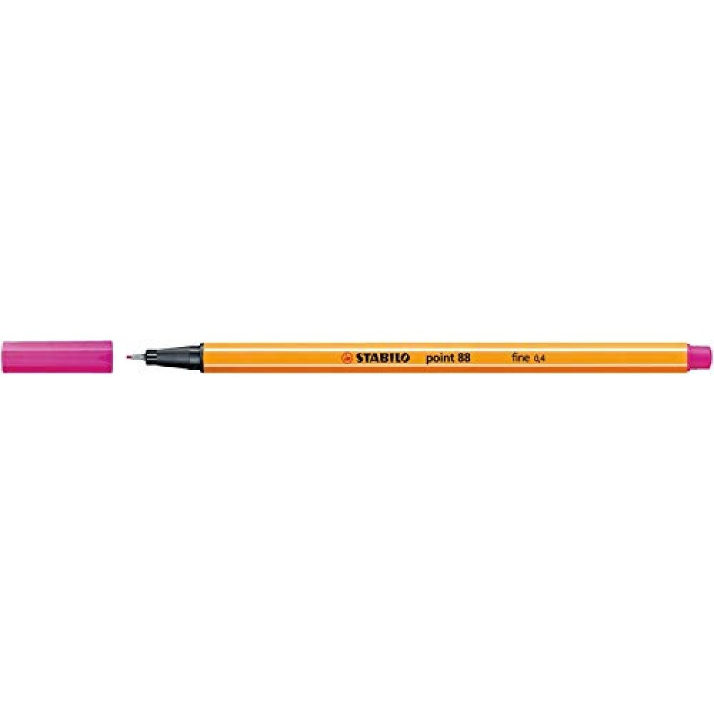 Stabilo | Point 88 | Fineliner | Pink | Pack Of 10