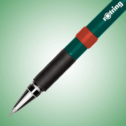 Rotring Visumax 0.5mm Mechanical Pencil, 2B Lead, Green Barrel - Pack of 12