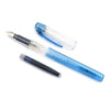 Platinum Preppy Blue Fountain Ink Pen With Stainless Steel 0.2 Extrafine Nib,blue-black Ink Cartridge Included, Slip And Seal Cap Design.