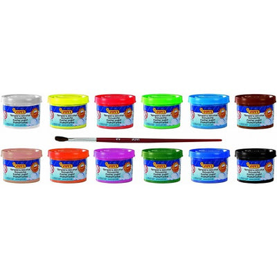 Jovi | Poster Paint | Pack of 12 | 35ml Each | Assorted Colors