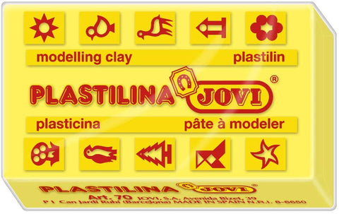 Jovi | Modelling Clay | 30 Bars Of 50gm | Yellow