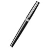 Scrikss Honour 38 Glossy Black Roller Pen With Chrome Plated Trims, Brass Body and Grip Coated With Multiple Layers Of Black Lacquer, Roller Type Refill, SS Clip