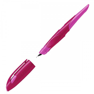 Stabilo | Easy Birdy | Fountain Pen | Left Handed | Berry-Pink | Medium nib