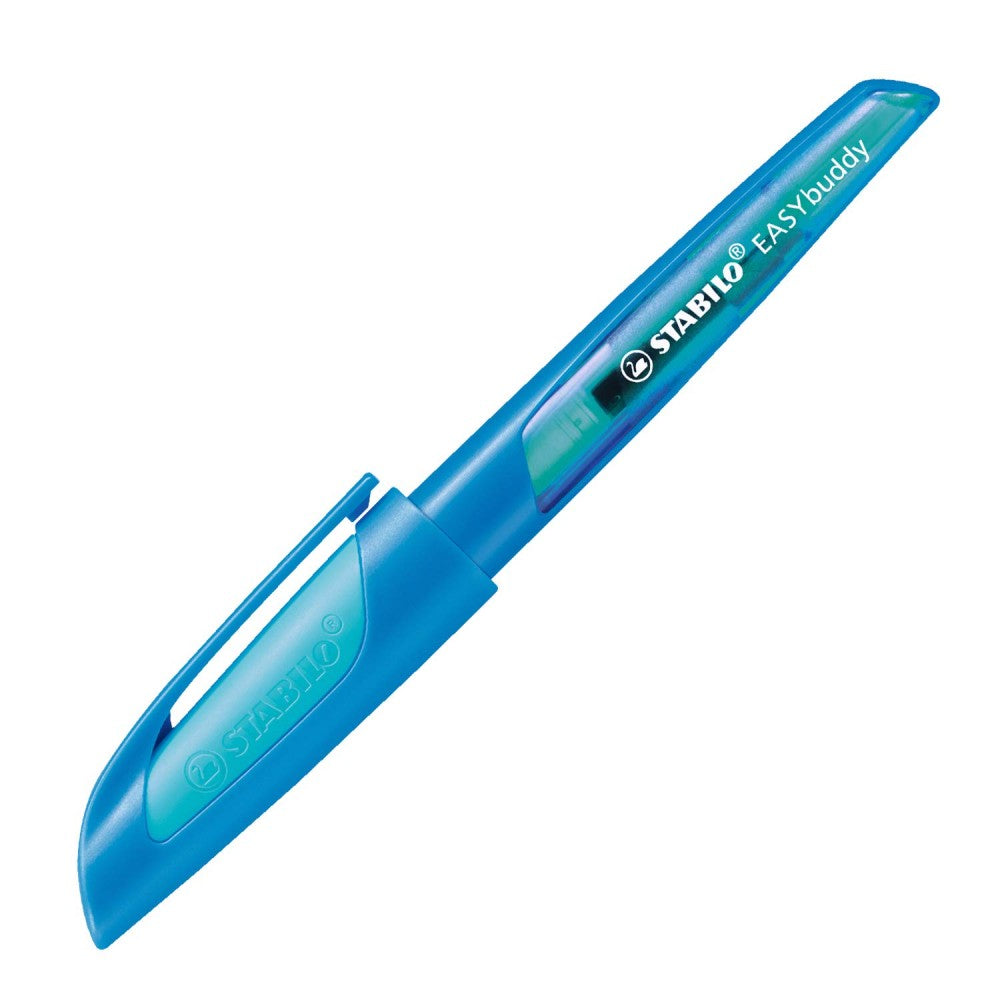 Stabilo | Easy Buddy | Fountain Pen | Right Handed | Dark Blue-Light Blue | Medium nib