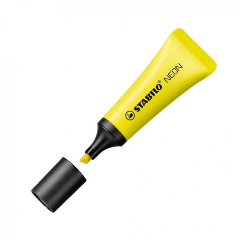 Stabilo | Neon Highlighter Pen | Pack Of 3 | Yellow, Green, Orange