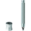 Worther Profil  Natural Aluminium mechanical pencil with 5.6 mm 4B graphite lead Penstand cum sharpner