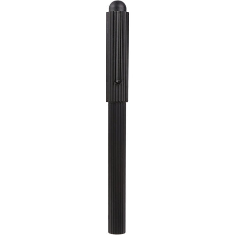 Worther Profil Roller Ball Pen Black Aluminium, Ergonomic Ribbed Design For Writing.