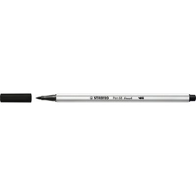 Stabilo | Pen 68 | Brush Pen | Fibre Tip | Pack Of 12