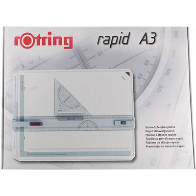 Rotring Premium Drawing Board Rapid A3 for Technical Drawing and Interior, Architectural and Engineering
